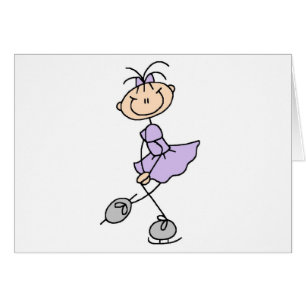 T-shirts et cadeaux lilas de patineur artistique