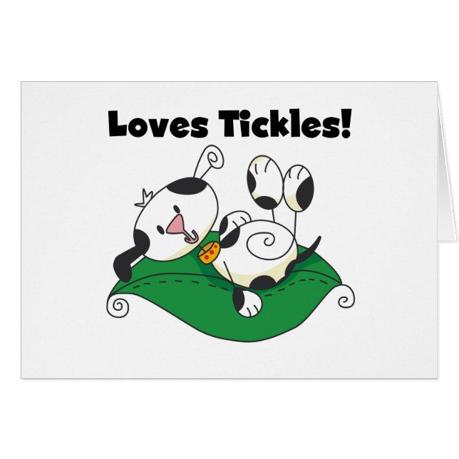 T-shirts et cadeaux Loves Tickles (Devant horizontal)