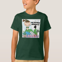 T-shirts et cadeaux Mermaid 4th Birthday