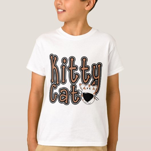 T-shirts et cadeaux mignons de chat de Kitty (Devant)