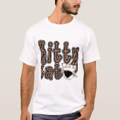 T-shirts et cadeaux mignons de chat de Kitty (Devant)