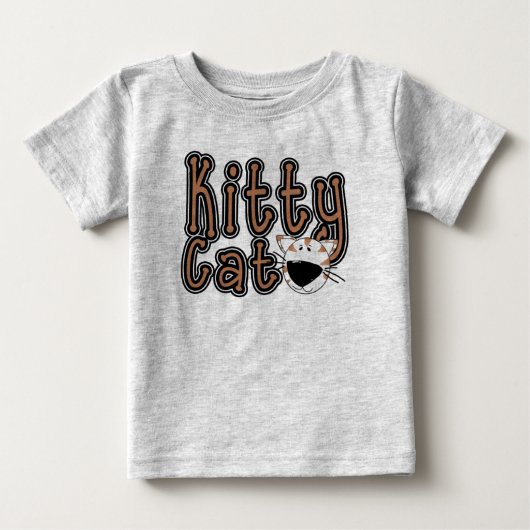 T-shirts et cadeaux mignons de chat de Kitty (Devant)