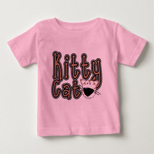 T-shirts et cadeaux mignons de chat de Kitty (Devant)