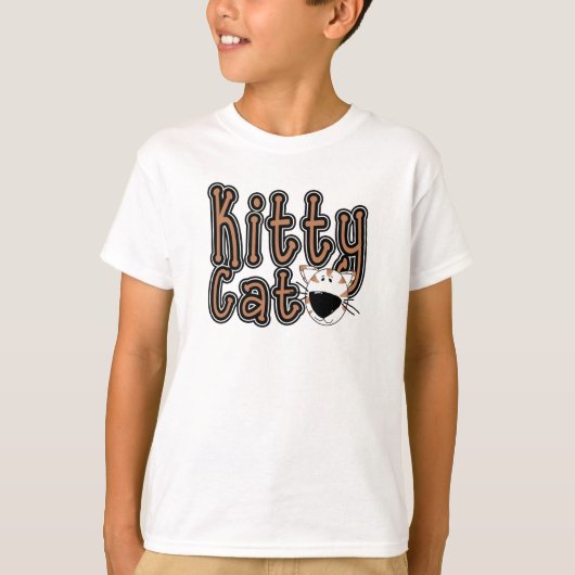 T-shirts et cadeaux mignons de chat de Kitty (Devant)