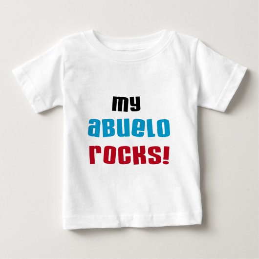 T-shirts et cadeaux My Abuelo Rocks (Devant)