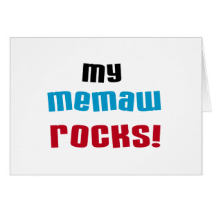 T-shirts et cadeaux My Memaw Rocks