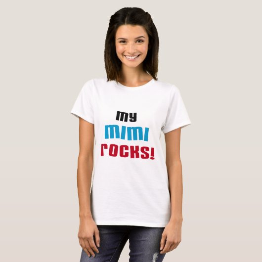 T-shirts et cadeaux My Mimi Rocks (Devant entier)