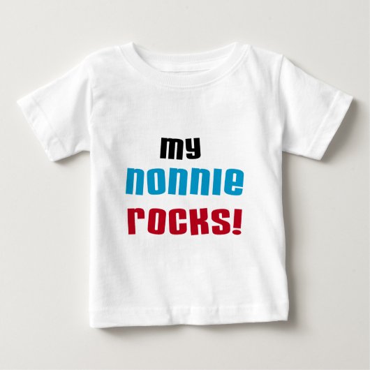 T-shirts et cadeaux My Nonnie Rocks (Devant)