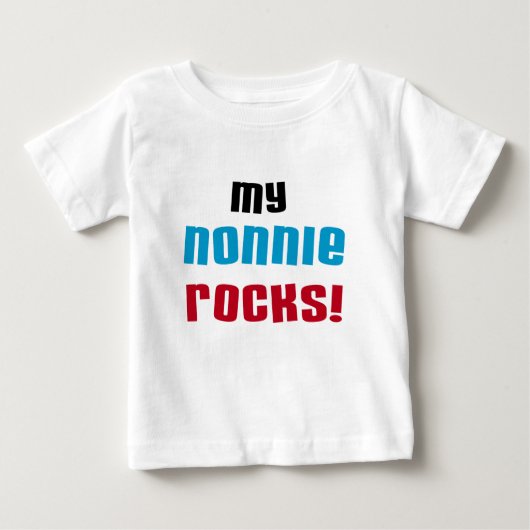 T-shirts et cadeaux My Nonnie Rocks (Devant)