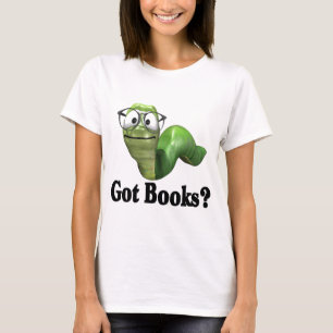 T-shirts et cadeaux obtenus de livres