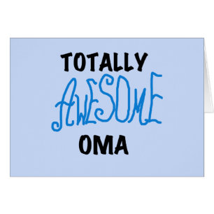 T-shirts et cadeaux Oma Blue totalement géniaux