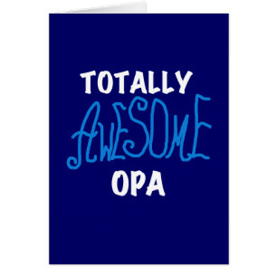 T-shirts et cadeaux Opa bleu absolument géniaux