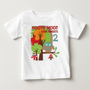 T-shirts et cadeaux Owl 2nd Birthday