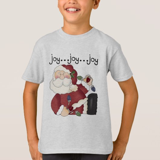 T-shirts et cadeaux père Noël Joy (Devant)