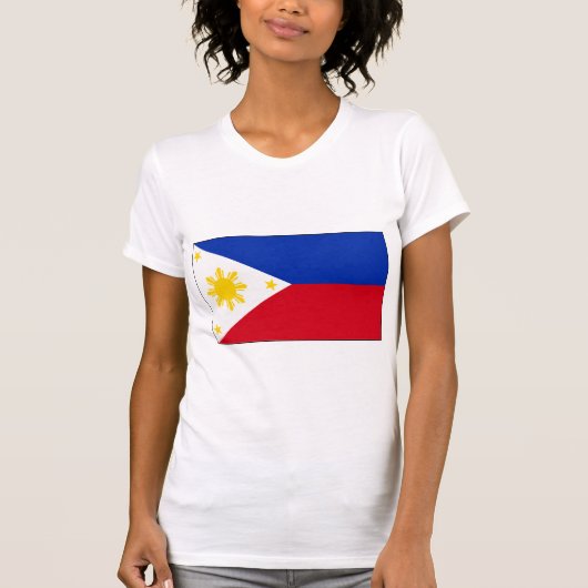 T-shirts et cadeaux philippins de drapeau (Devant)
