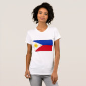 T-shirts et cadeaux philippins de drapeau (Devant entier)