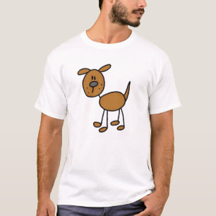 T-shirts et cadeaux pour chien marron