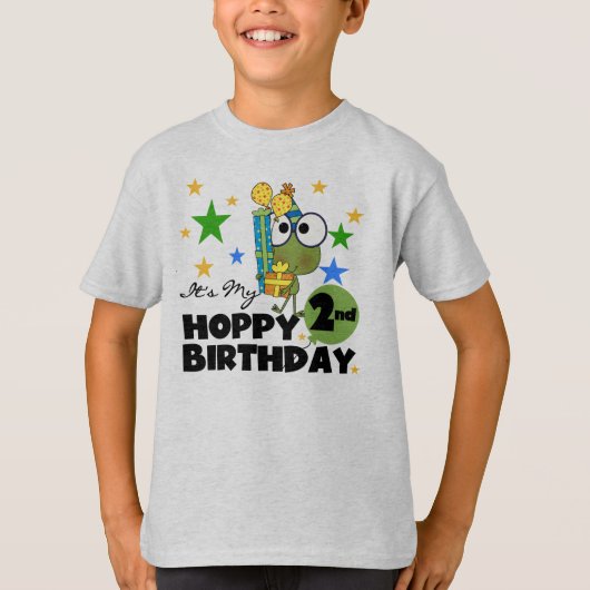 T-shirts et cadeaux pour le 2e anniversaire de la  (Devant)