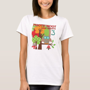 T-shirts et cadeaux pour le 3e anniversaire de Owl