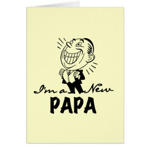 T-shirts et cadeaux pour papa nouveau souriant