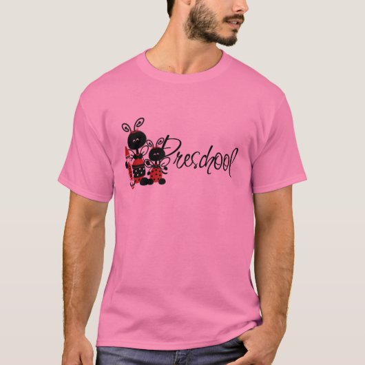 T-shirts et cadeaux préscolaires de coccinelle (Devant)