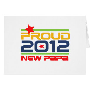 T-shirts et cadeaux Proud New Papa 2012