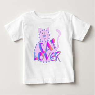 T-shirts et cadeaux roses d'amoureux des chats