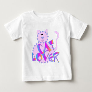 T-shirts et cadeaux roses d'amoureux des chats