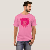 T-shirts et cadeaux roses de porc (Devant entier)