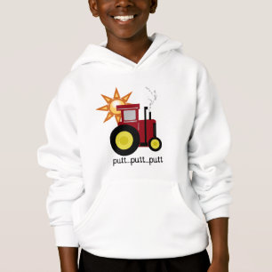 T-shirts et cadeaux rouges de tracteur de ferme