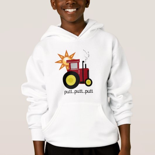 T-shirts et cadeaux rouges de tracteur de ferme (Devant)