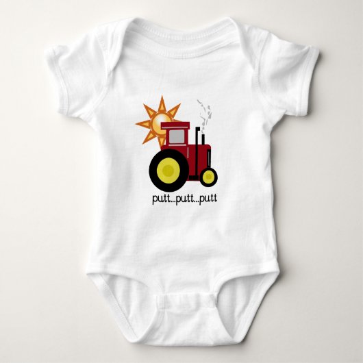 T-shirts et cadeaux rouges de tracteur de ferme (Devant)
