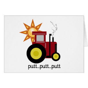 T-shirts et cadeaux rouges de tracteur de ferme