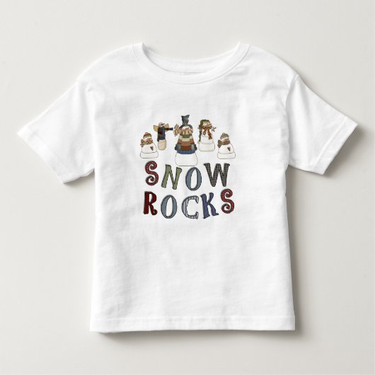 T-shirts et cadeaux Snow Rocks (Devant)