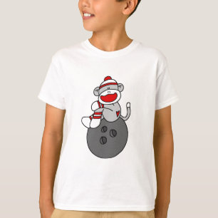 T-shirts et cadeaux Sock Monkey Bowling