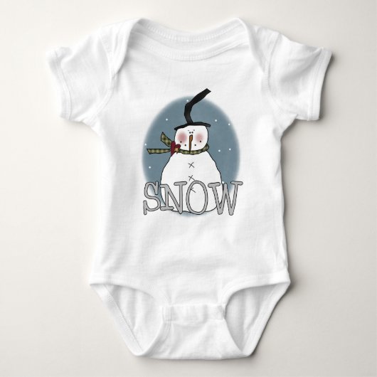 T-shirts et cadeaux Stovepipe Casquette Snowman (Devant)