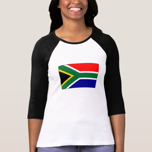 T-shirts et cadeaux sud-africains de drapeau (Devant)