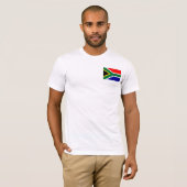T-shirts et cadeaux sud-africains de drapeau (Devant entier)