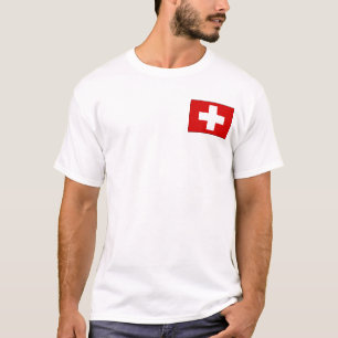 T-shirts et cadeaux suisses de drapeau