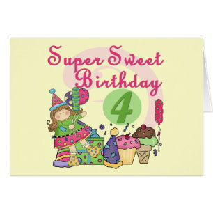 T-shirts et cadeaux Super Sweet 4e anniversaire