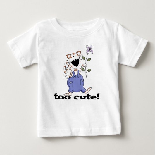 T-shirts et cadeaux trop mignons de chat de Kitty (Devant)