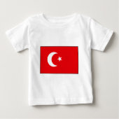 T-shirts et cadeaux turcs de drapeau (Devant)