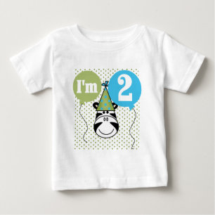 T-shirts et cadeaux Zebra 2e anniversaire