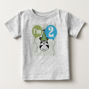 T-shirts et cadeaux Zebra 2e anniversaire