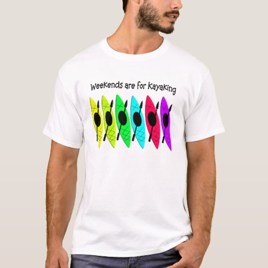 T-shirts et casquettes Kayaking (Devant)