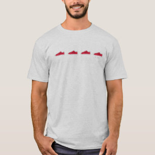 T-shirts et habillement de chaussures de bowling