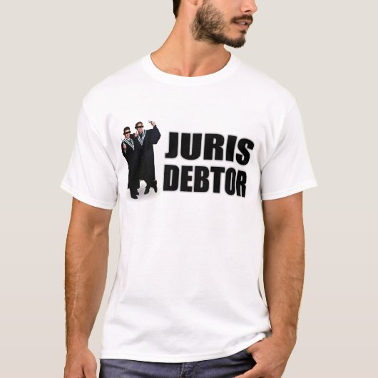 T-shirts et habillement "de débiteur de Juris" (Devant)