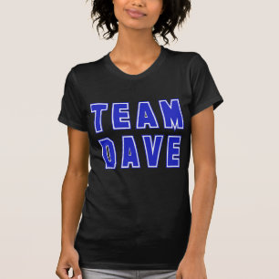 T-shirts et produits de Dave d'équipe