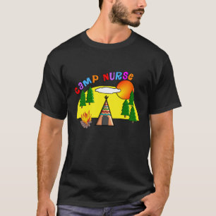 T-shirts et sacs fourre-tout d'infirmière de camp