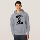 T-shirts et Sweat - shirts à capuche DOG DAD (Devant entier)